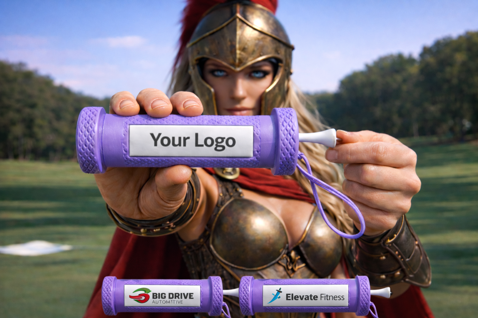 Spartan Cutter with custom logo example